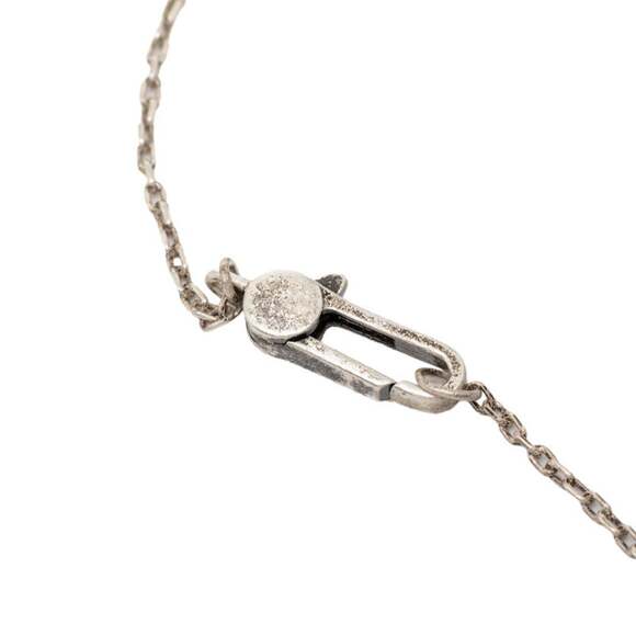 Gucci Cutout G Cross Pendant Necklace in SV925 Silver for Women